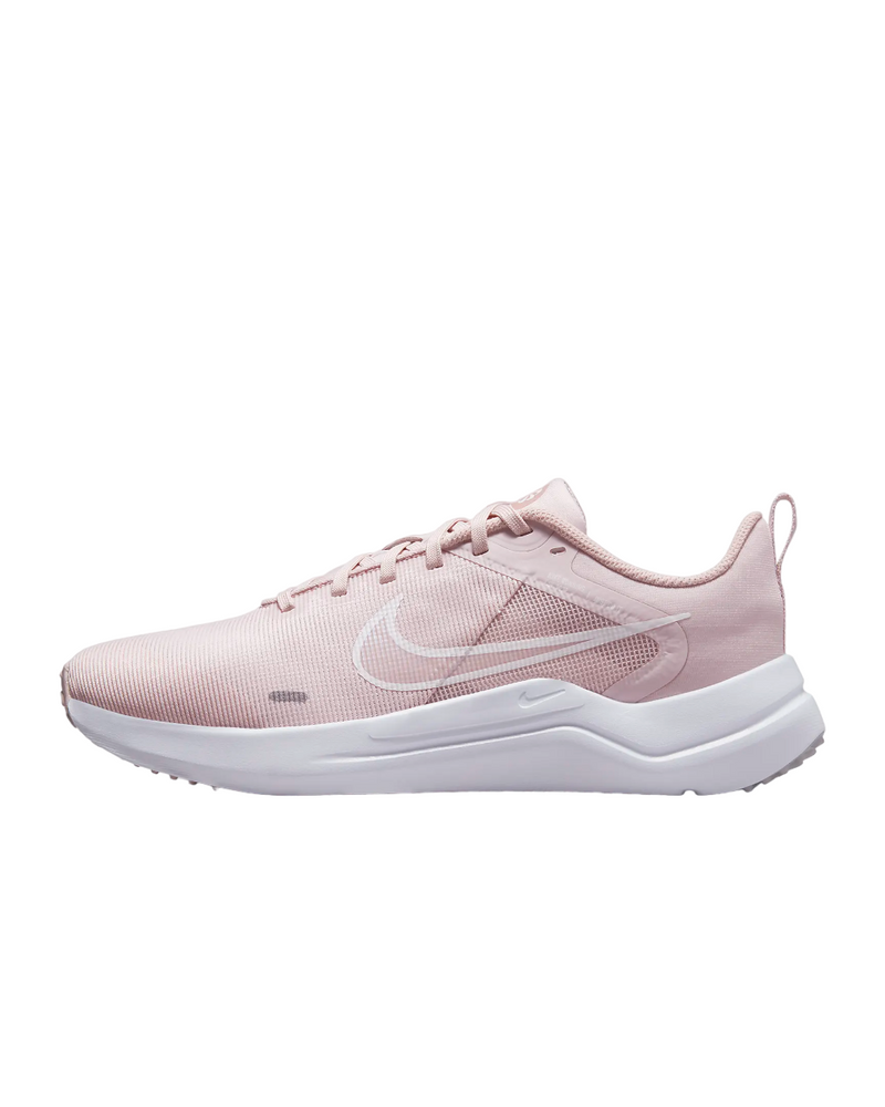 Womens Nike Downshifter 12 Barely Rose Pink/ White Athletic Running Shoes