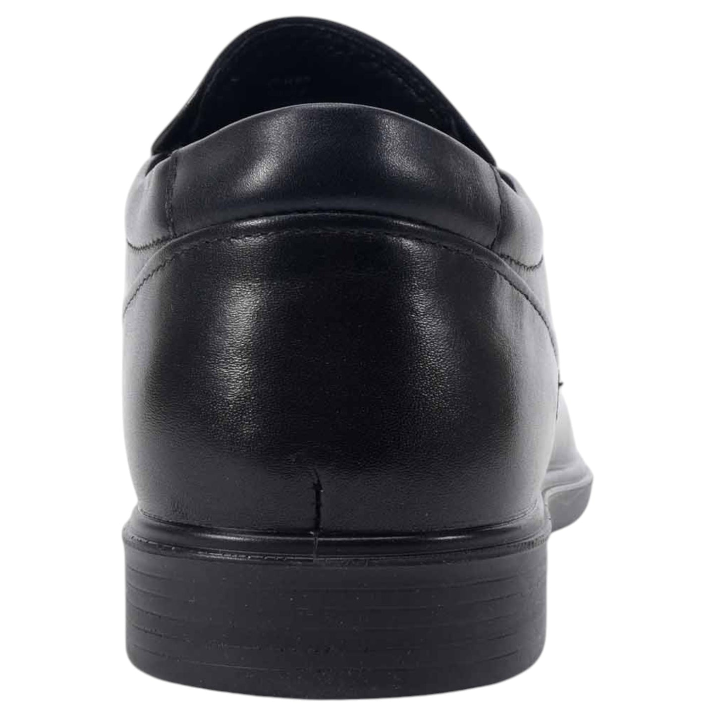 Mens Clarks Derby Dress Slip On Shoes Black