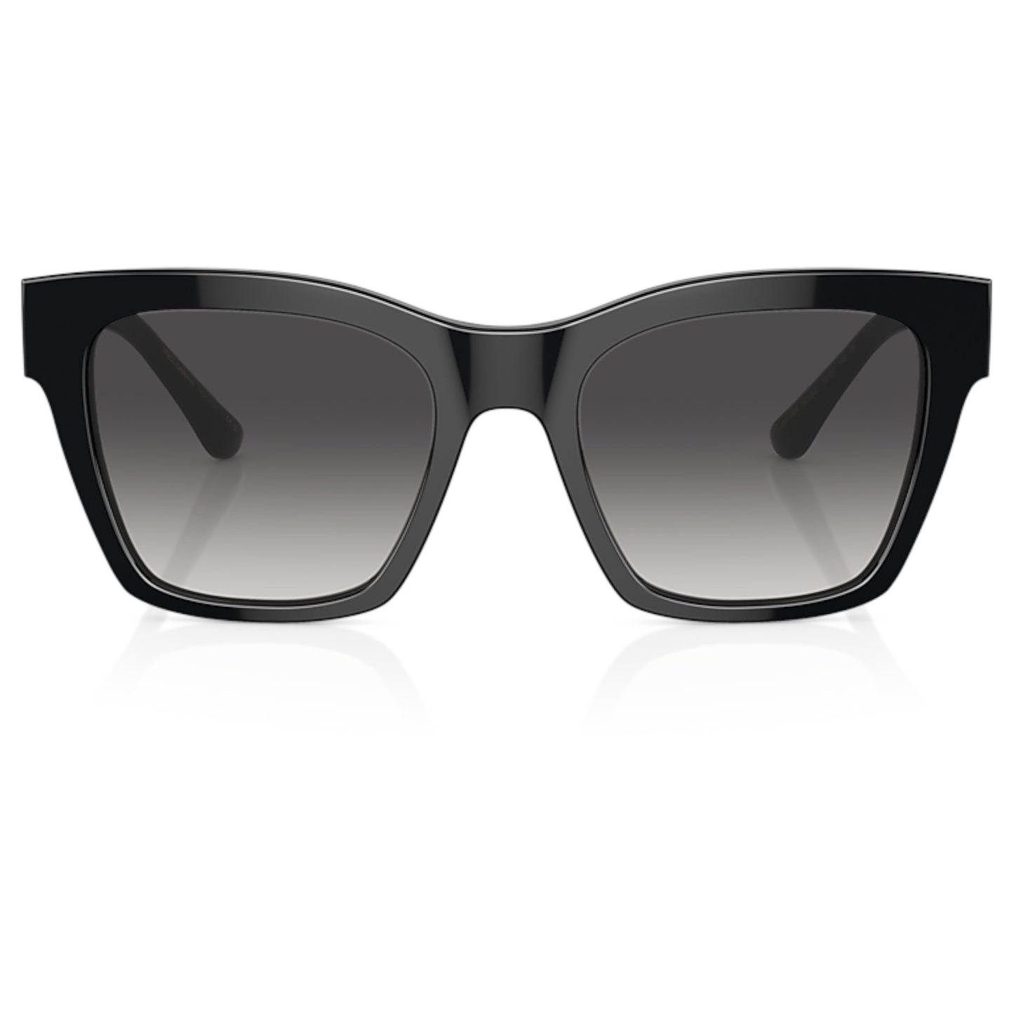 Women Dolce&Gabbana Dg4384 501/8G Black Square Grey Gradient Sunglasses