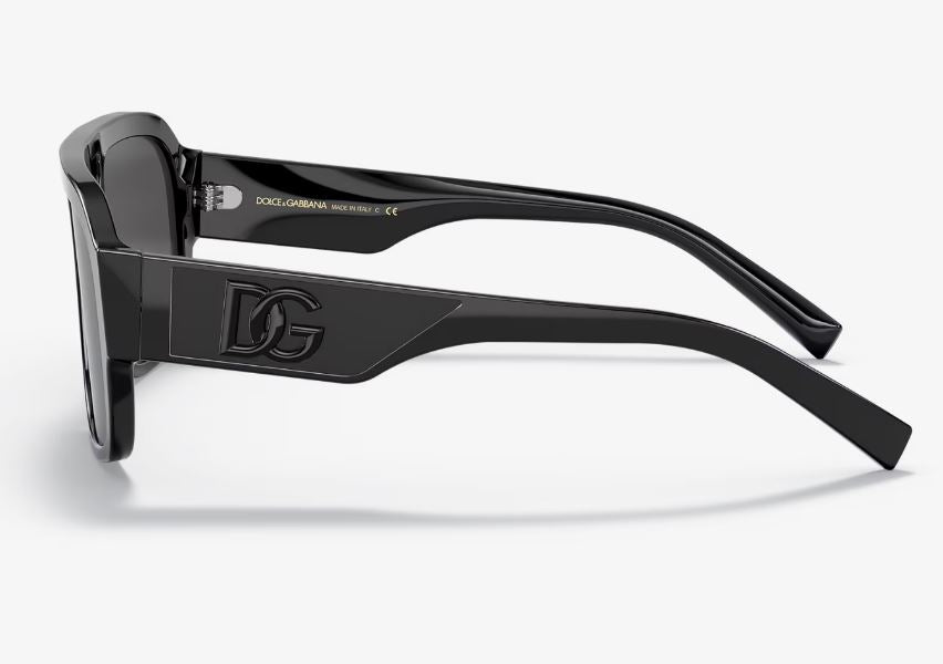 Mens Dolce & Gabbana DG4403 Sunglasses Black/ Dark Grey