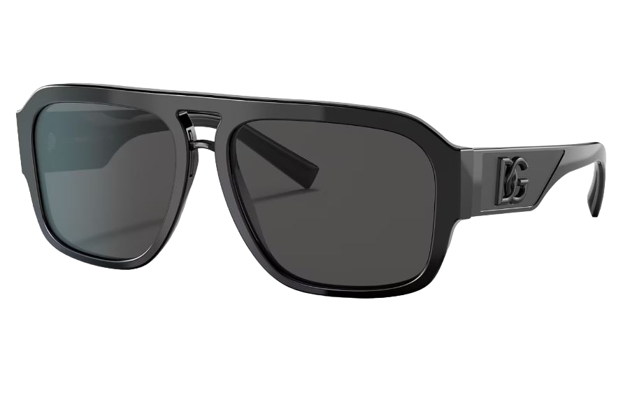 Mens Dolce & Gabbana DG4403 Sunglasses Black/ Dark Grey