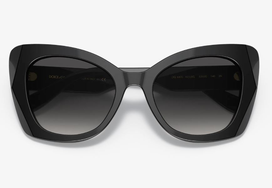 Womens Dolce & Gabbana DG4405 Sunglasses Black/ Grey Gradient