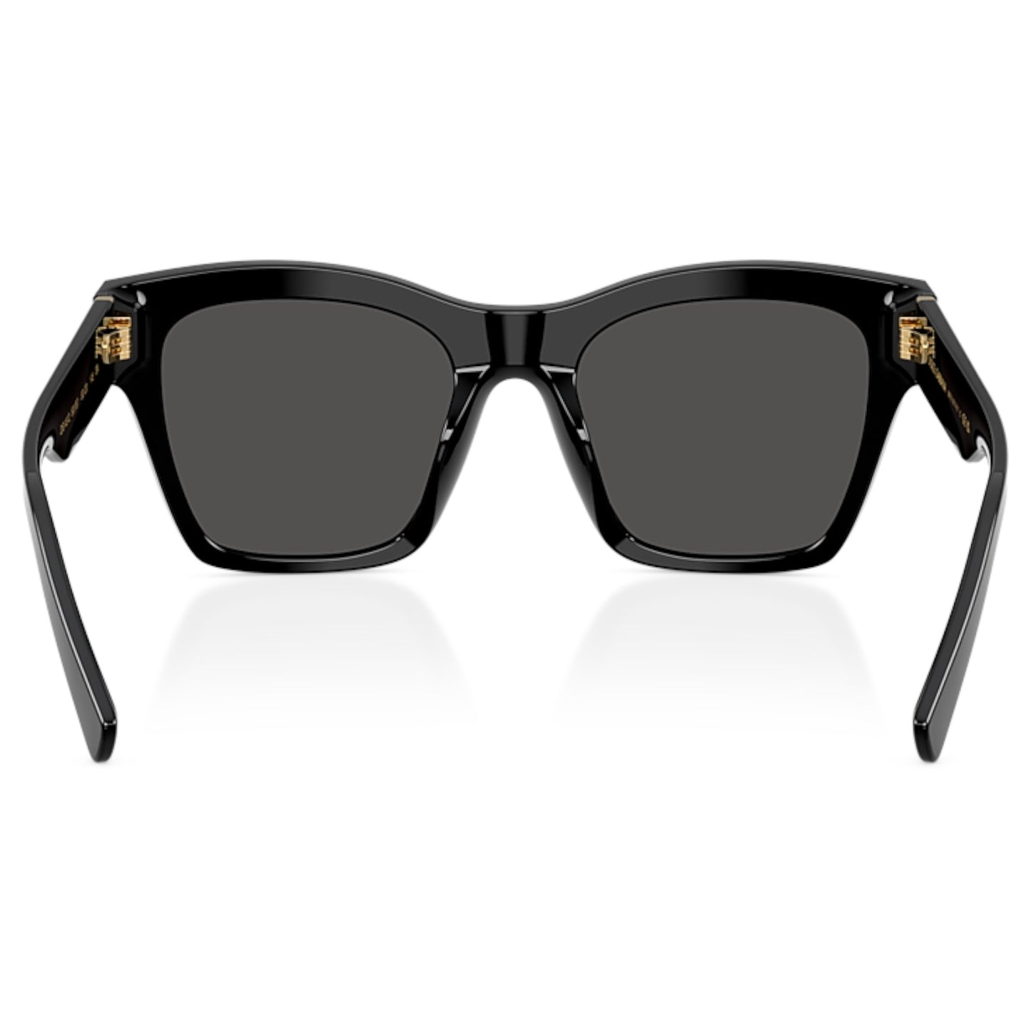 Women Dolce&Gabbana Dg4512 501/87 Black Square Dark Grey Sunglasses