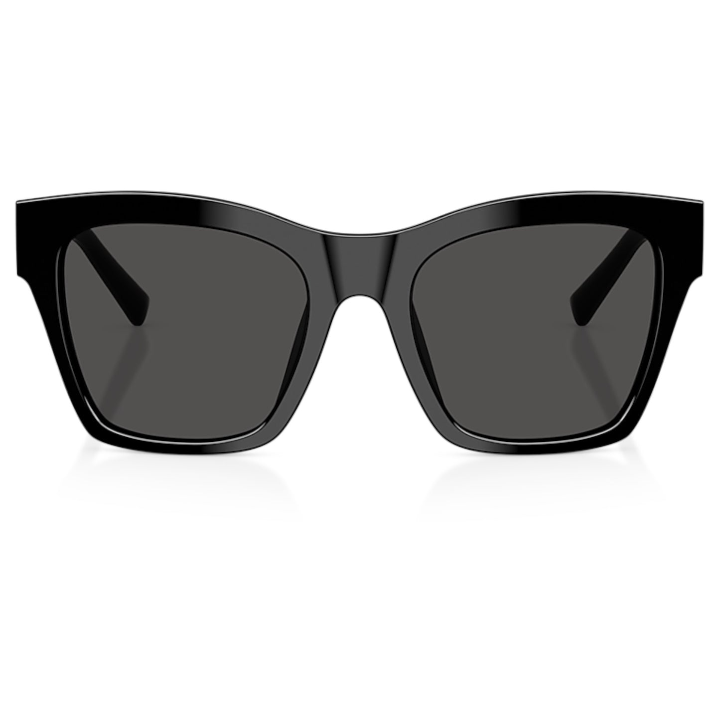 Women Dolce&Gabbana Dg4512 501/87 Black Square Dark Grey Sunglasses