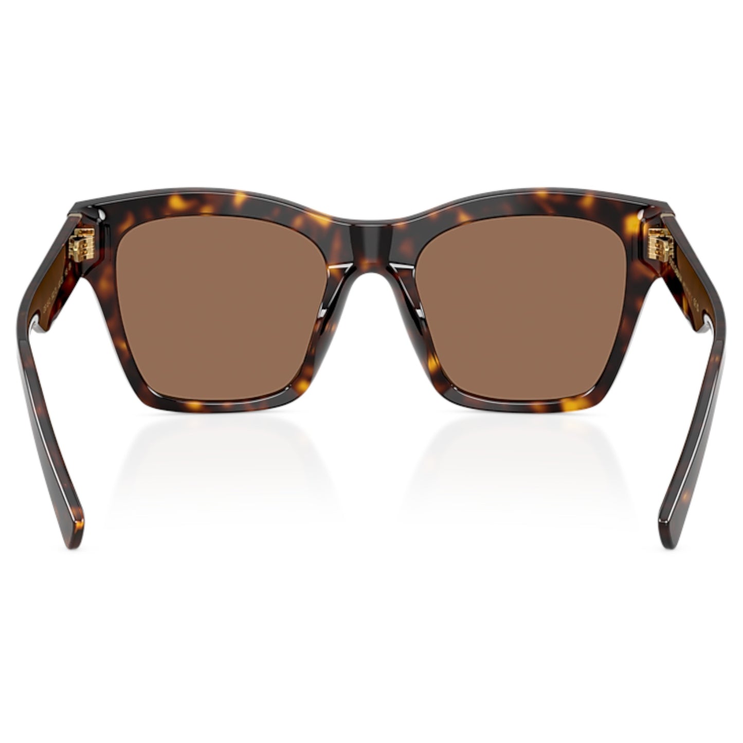 Women Dolce&Gabbana Dg4512 502/73 Tortoise Square Dark Brown Sunglasses
