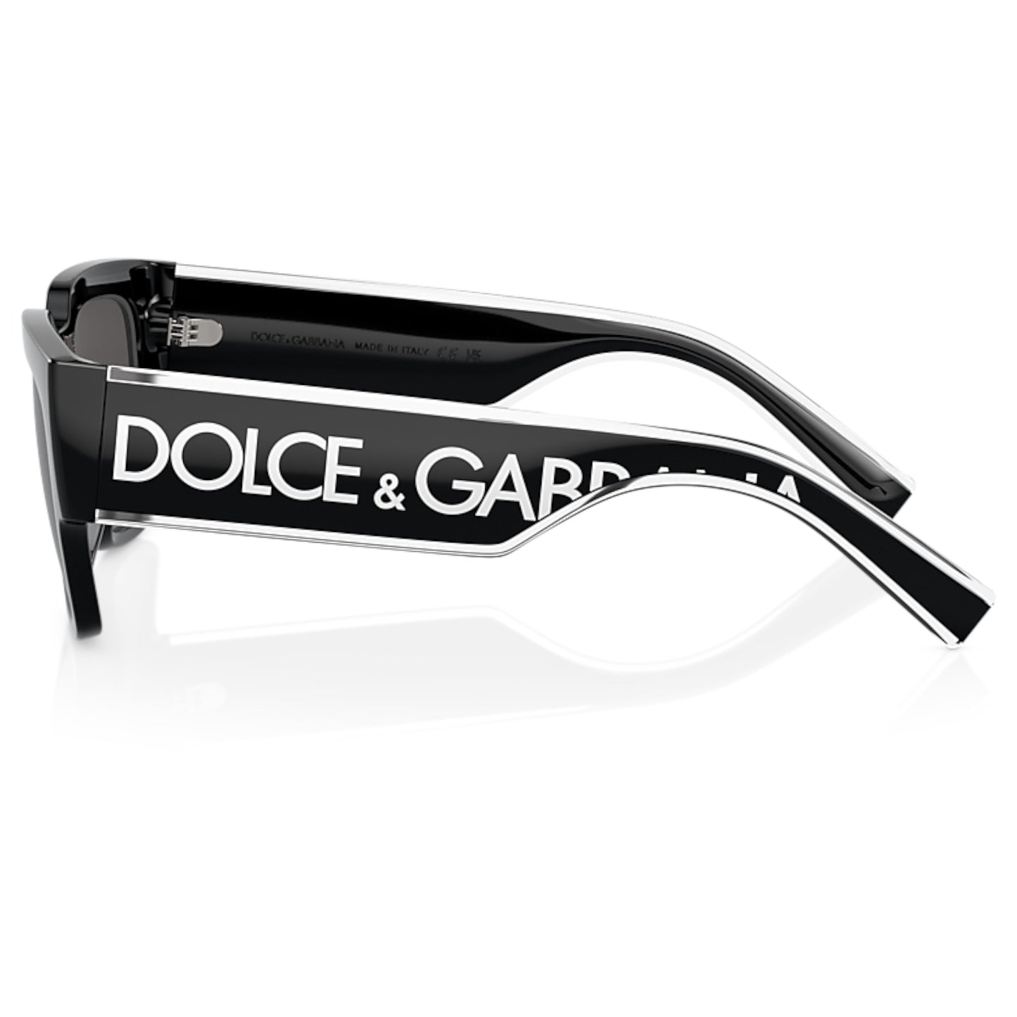 Men Dolce & Gabbana Dg6184 501/87 Black Square Dark Grey Sunglasses
