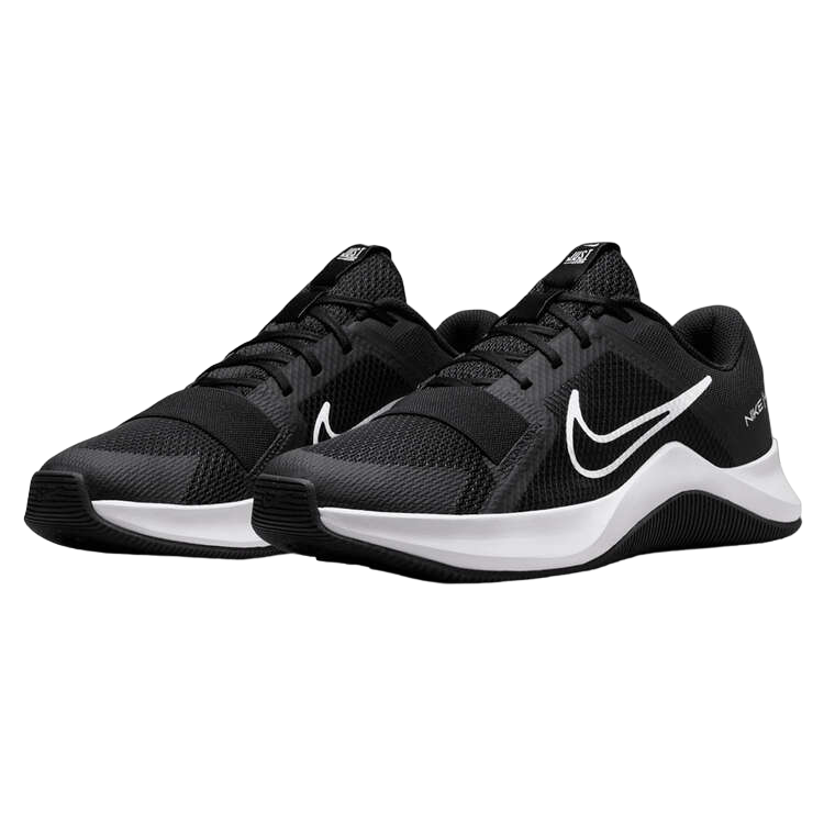 Mens Nike Mc Trainer 2 Black/ White Athletic Workout Training Shoes