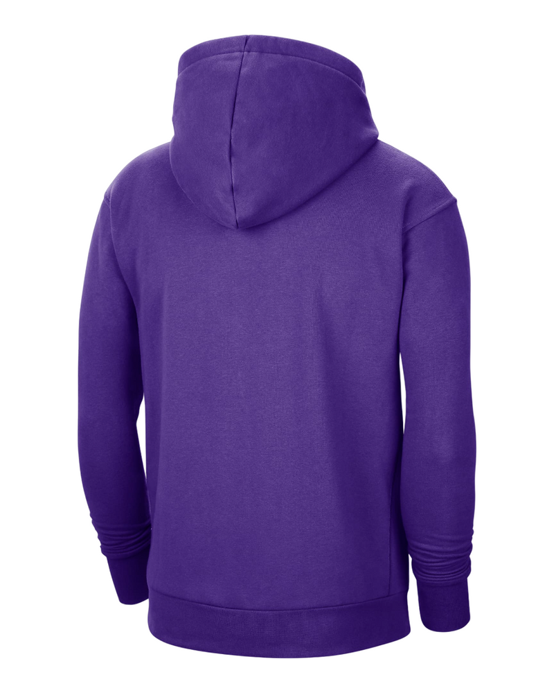 Mens Nike Nba Fleece Pullover Essential Hoodie Los Angeles Lakers Field Purple