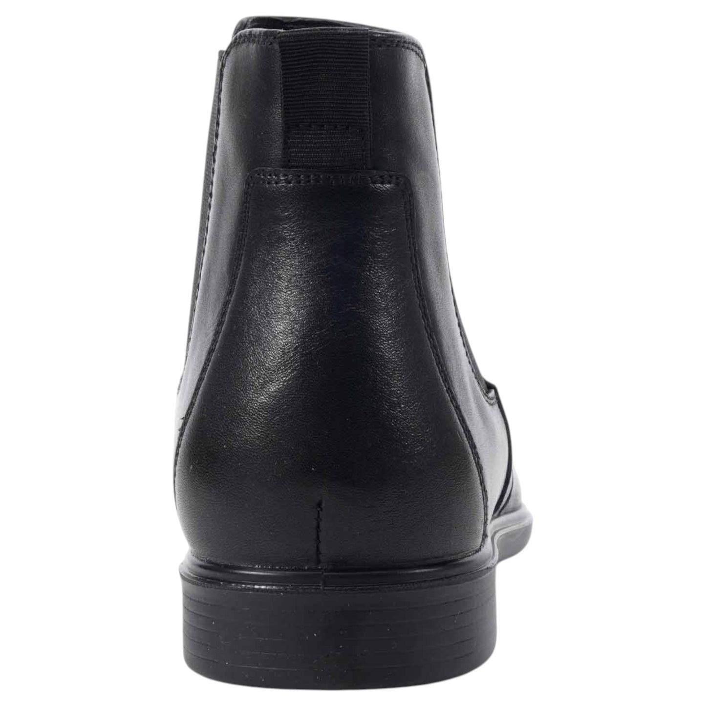 Mens Clarks Dorset Chelsea Black Boots