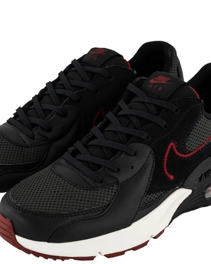 Mens Nike Air Max Excee Black/ Dark Red Shoes