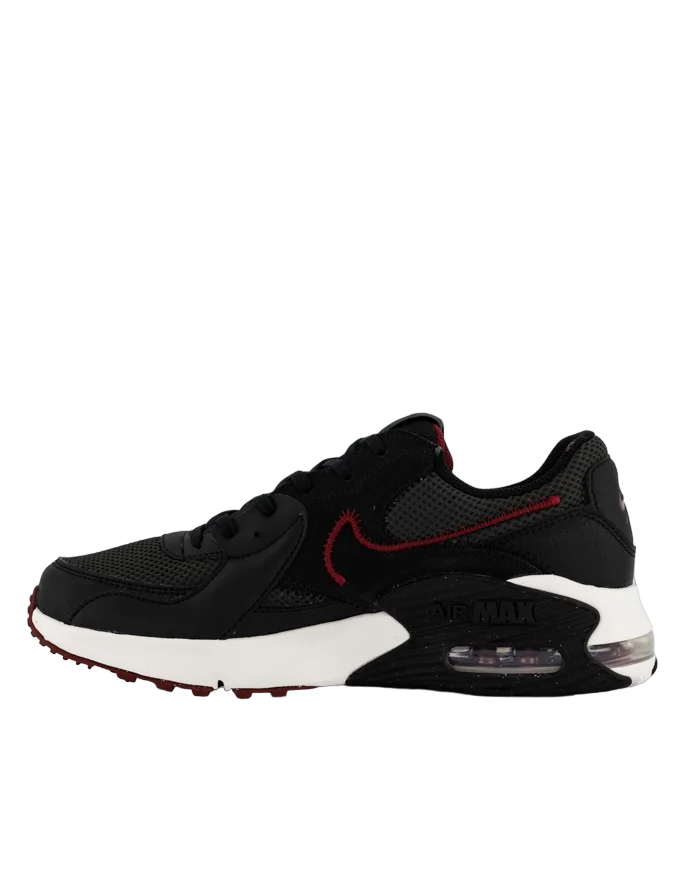 Mens Nike Air Max Excee Black/ Dark Red Shoes