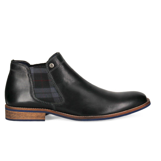 Mens Wild Rhino Drake Boots Black