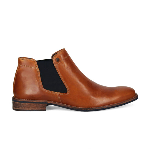 Mens Wild Rhino Drake Boots Tan