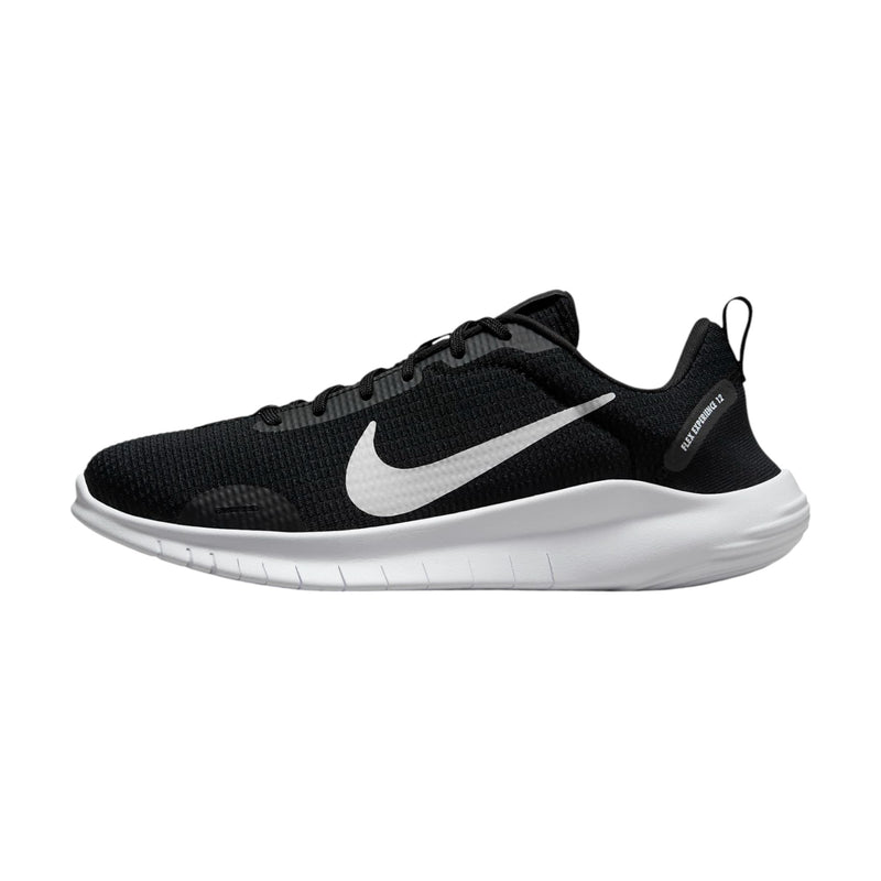 Womens Nike Flex Experience Run 12 Black/ White Athletic Running Shoes