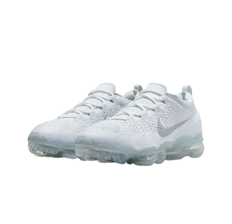 Mens Nike Air Vapormax Flyknit Next Nature Pure Platinum Athletic Shoes