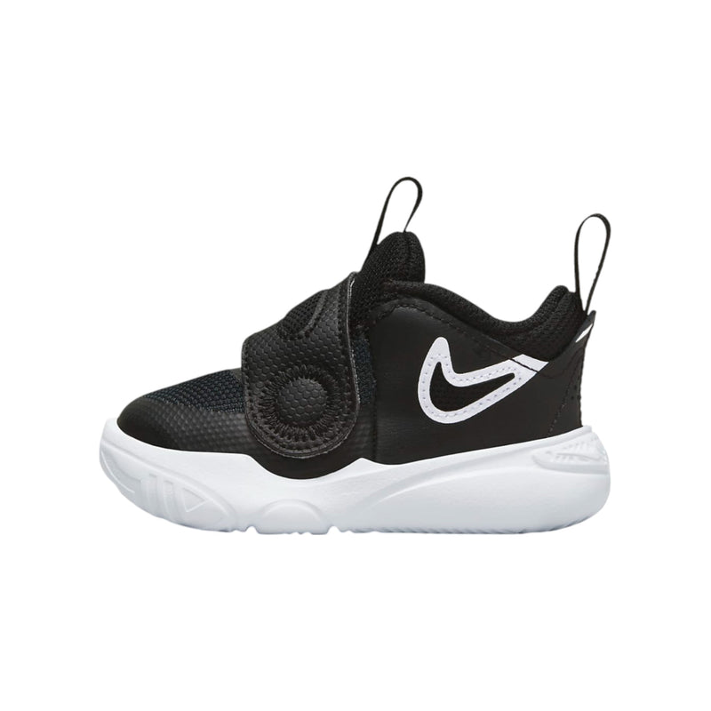 Unisex Toddler Nike Team Hustle D 11 Black/ White Athletic Shoes