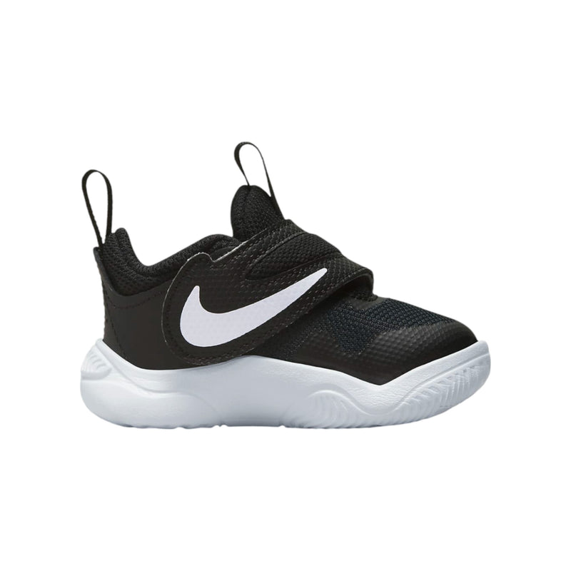 Unisex Toddler Nike Team Hustle D 11 Black/ White Athletic Shoes