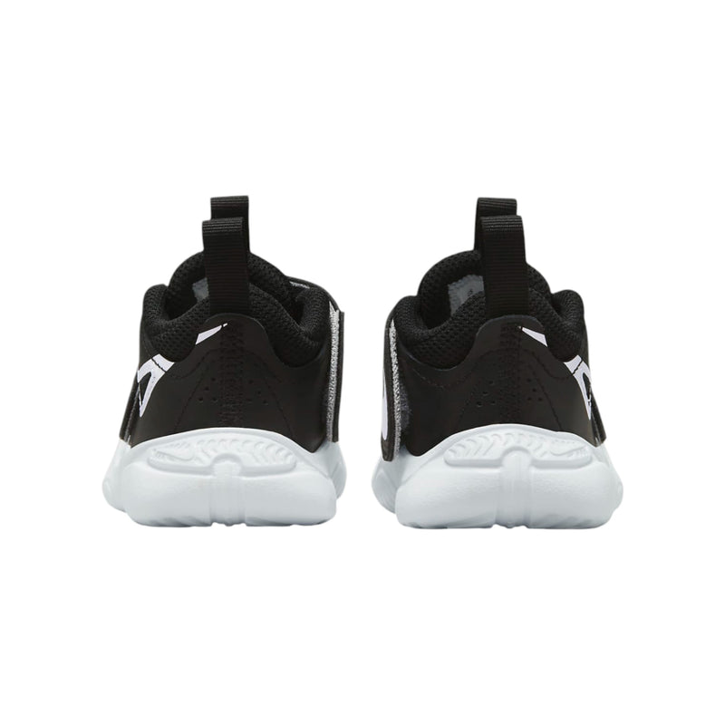 Unisex Toddler Nike Team Hustle D 11 Black/ White Athletic Shoes