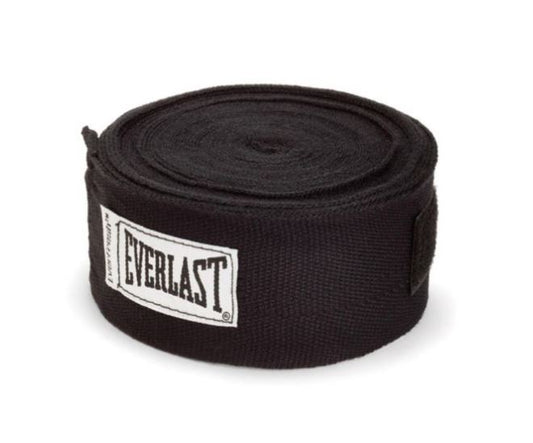 Unisex Adults Everlast 180 Pro Style Training Hand Wraps Black