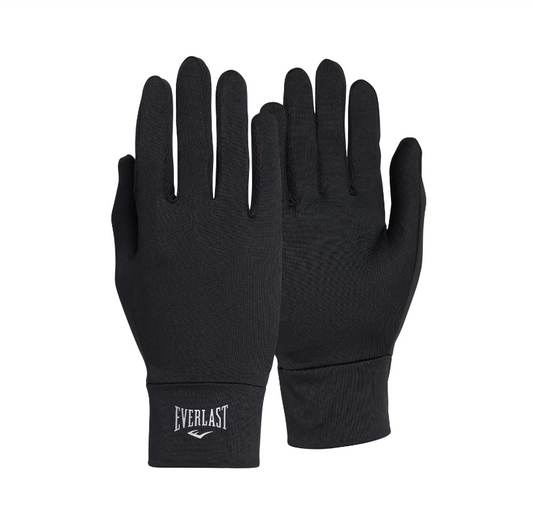 Unisex Adults Everlast Everdri Advance Training Liner Gloves Black