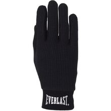 Unisex Adults Everlast Cotton Liner Gloves Black