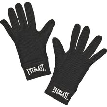 Unisex Adults Everlast Cotton Liner Gloves Black