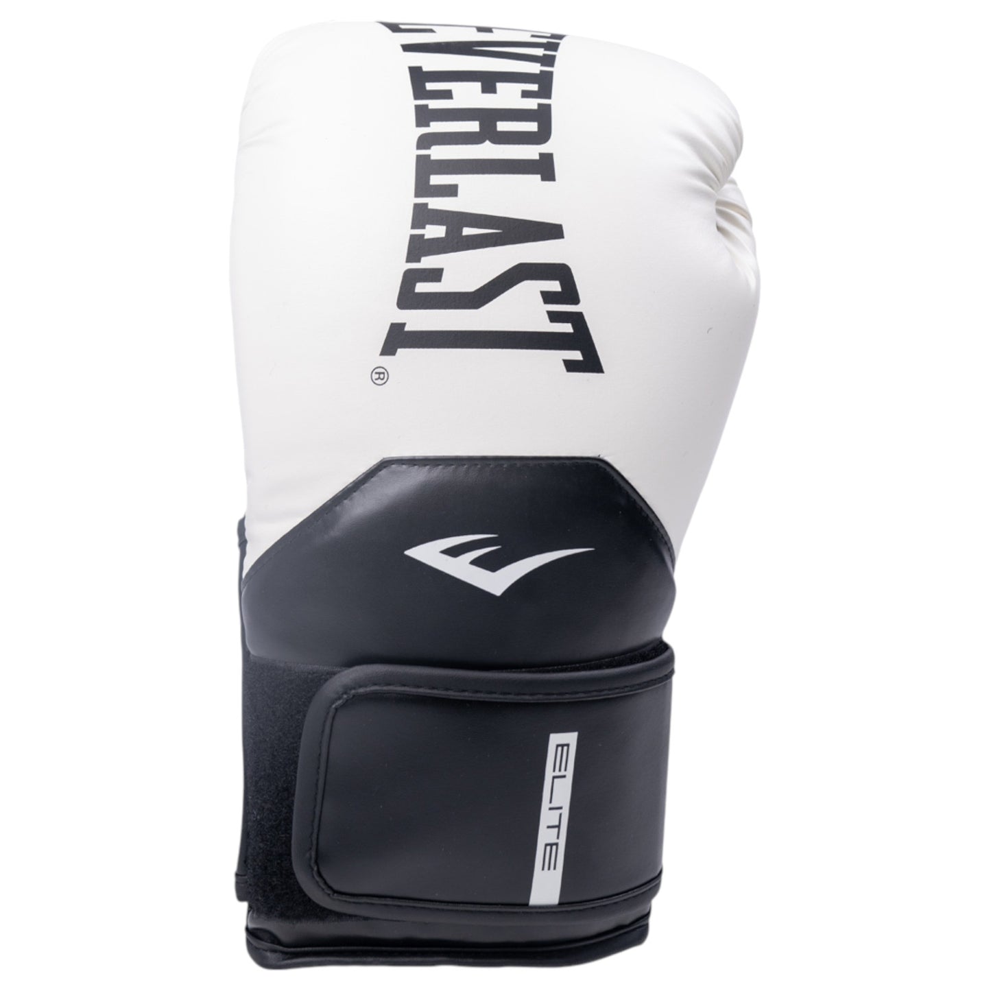 Unisex Adults Everlast Elite 2 12oz Boxing Gloves White/Black
