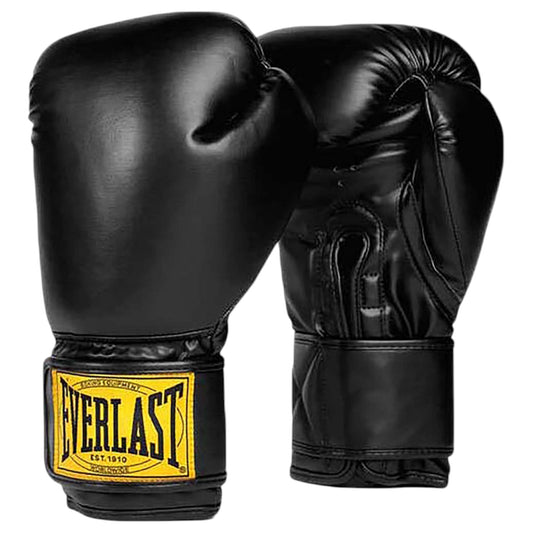 Unisex Adults Everlast 1910 12oz Boxing Gloves Black