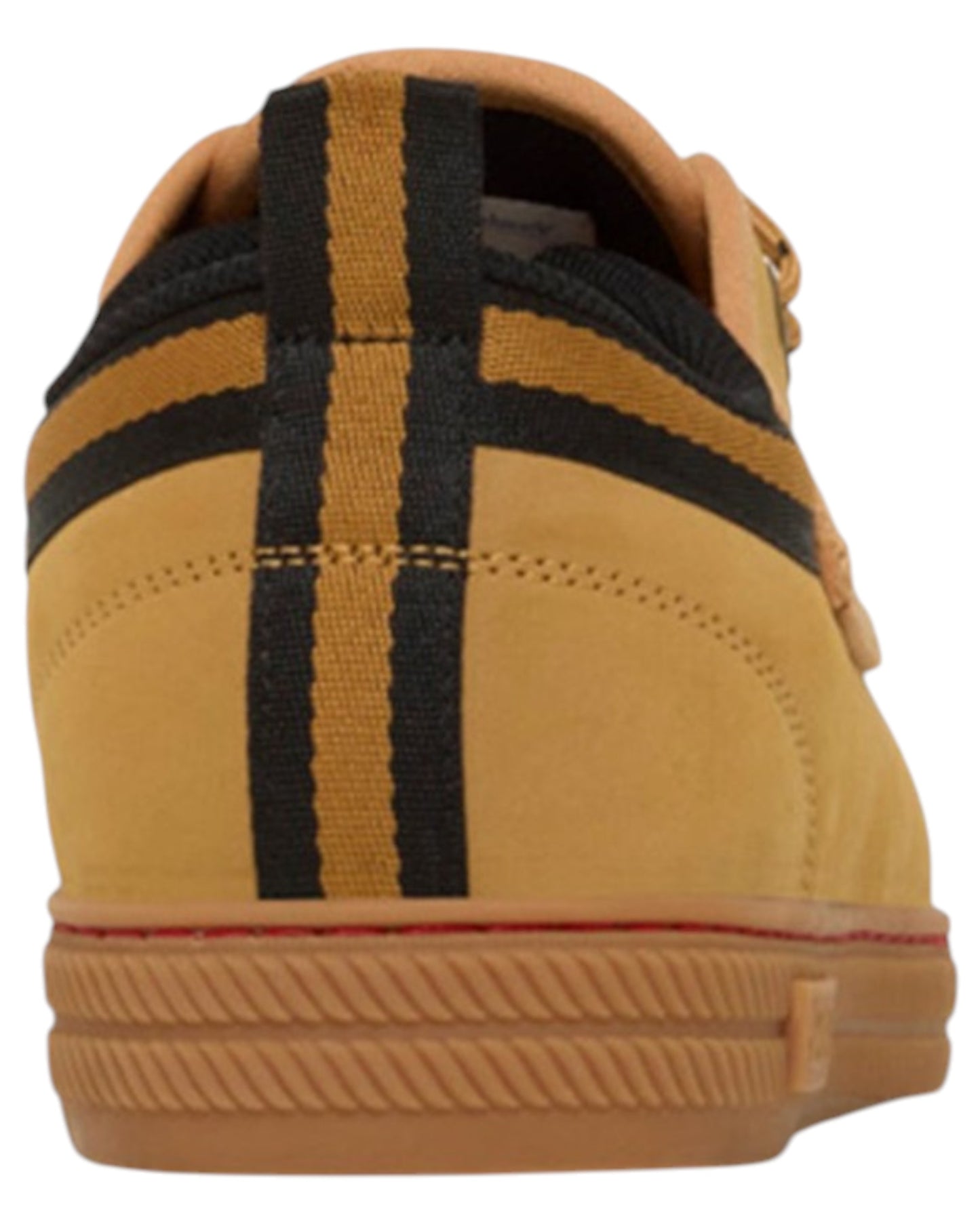 Mens Volley Safety Steel Cap Leather Shoes Tan Nubuck