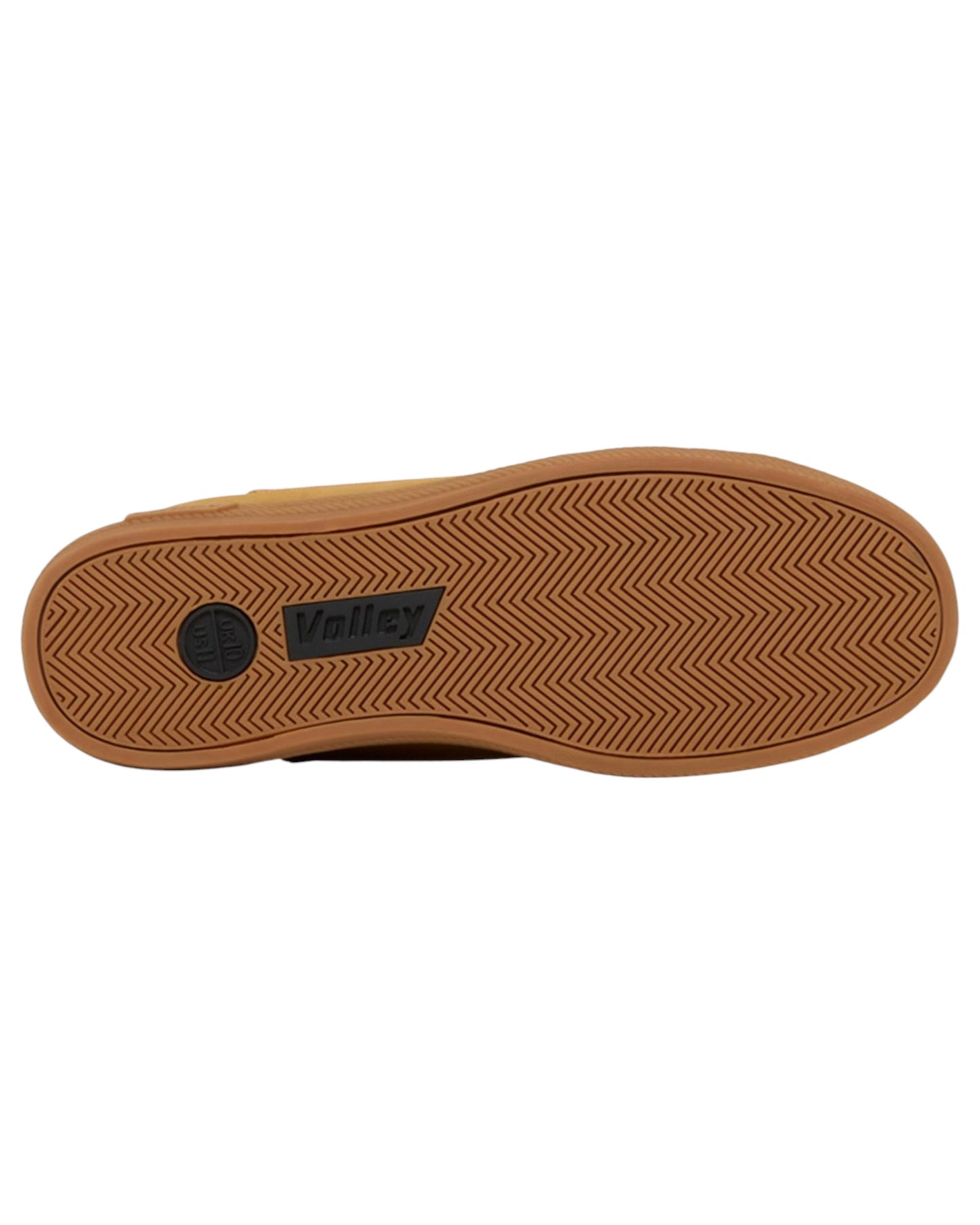 Mens Volley Safety Steel Cap Leather Shoes Tan Nubuck
