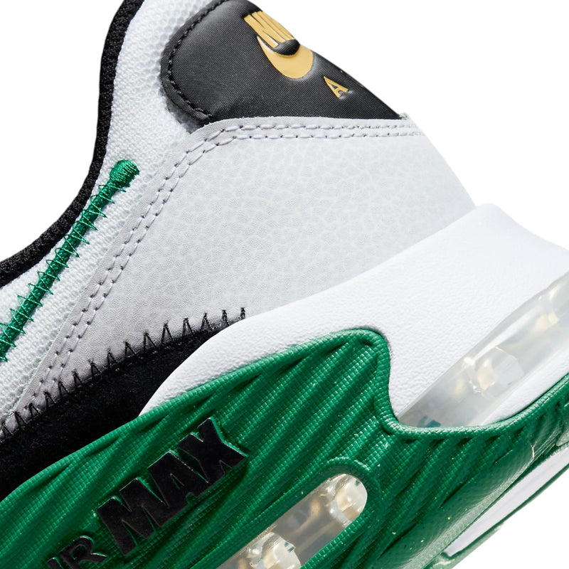 Mens Nike Air Max Excee White/ Black/ Green Athletic Shoes