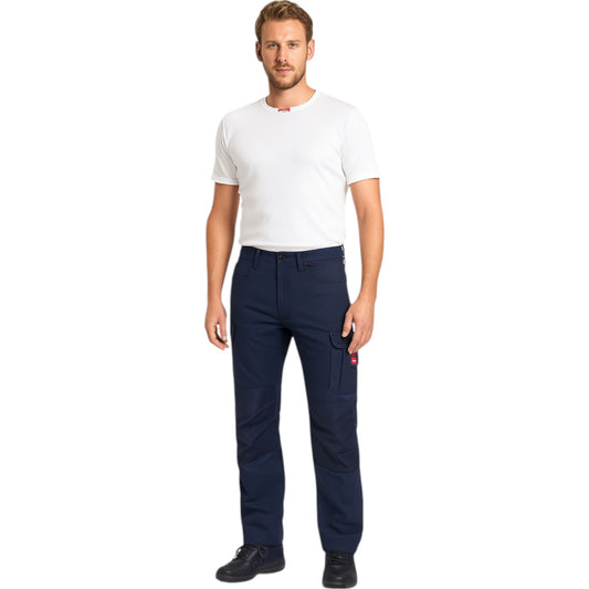 Mens Hard Yakka Legends Cargo Workwear Pants Navy