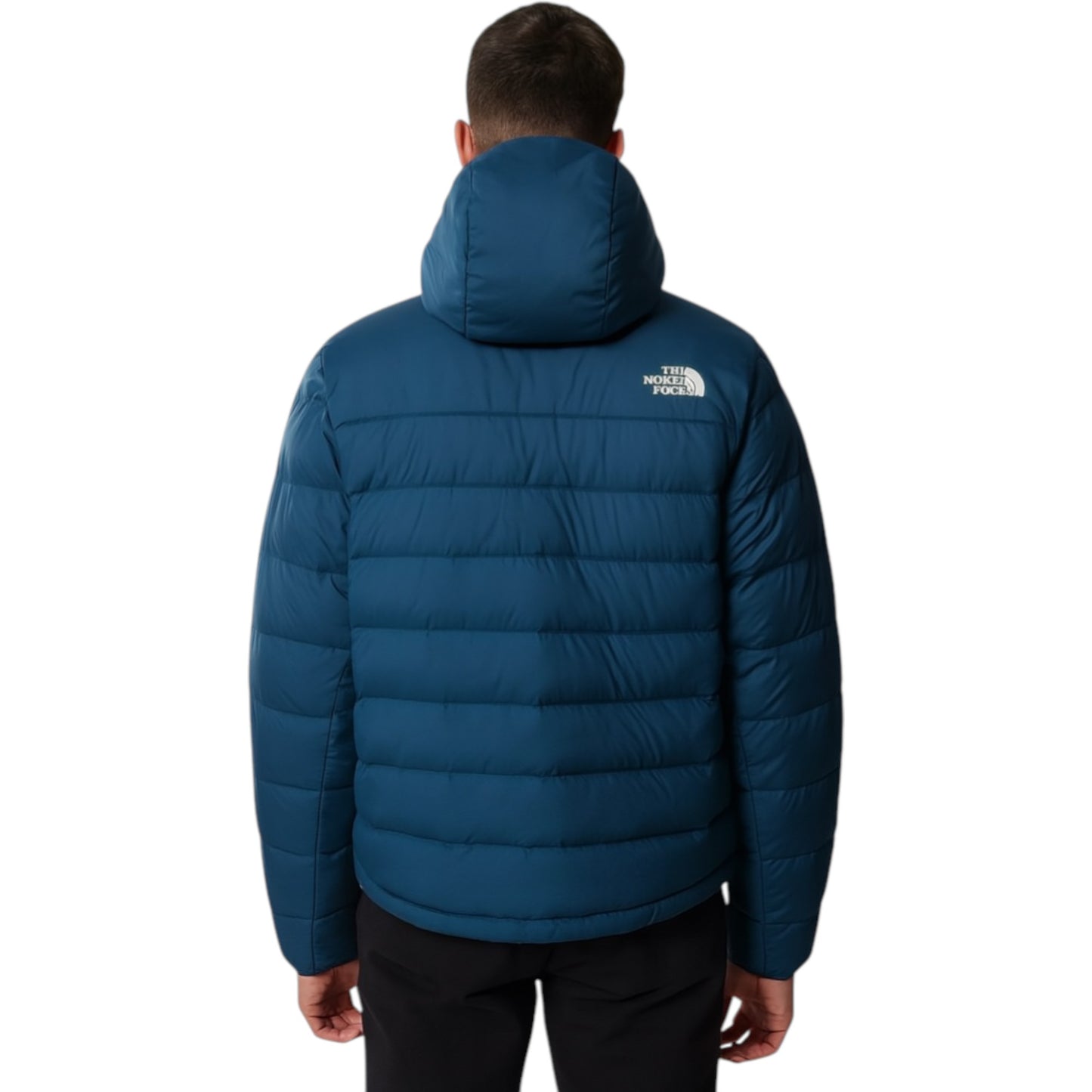 Mens The North Face Aconcagua 2 Jacket Hooded Hoodie Monterey Blue/TNF White Logo