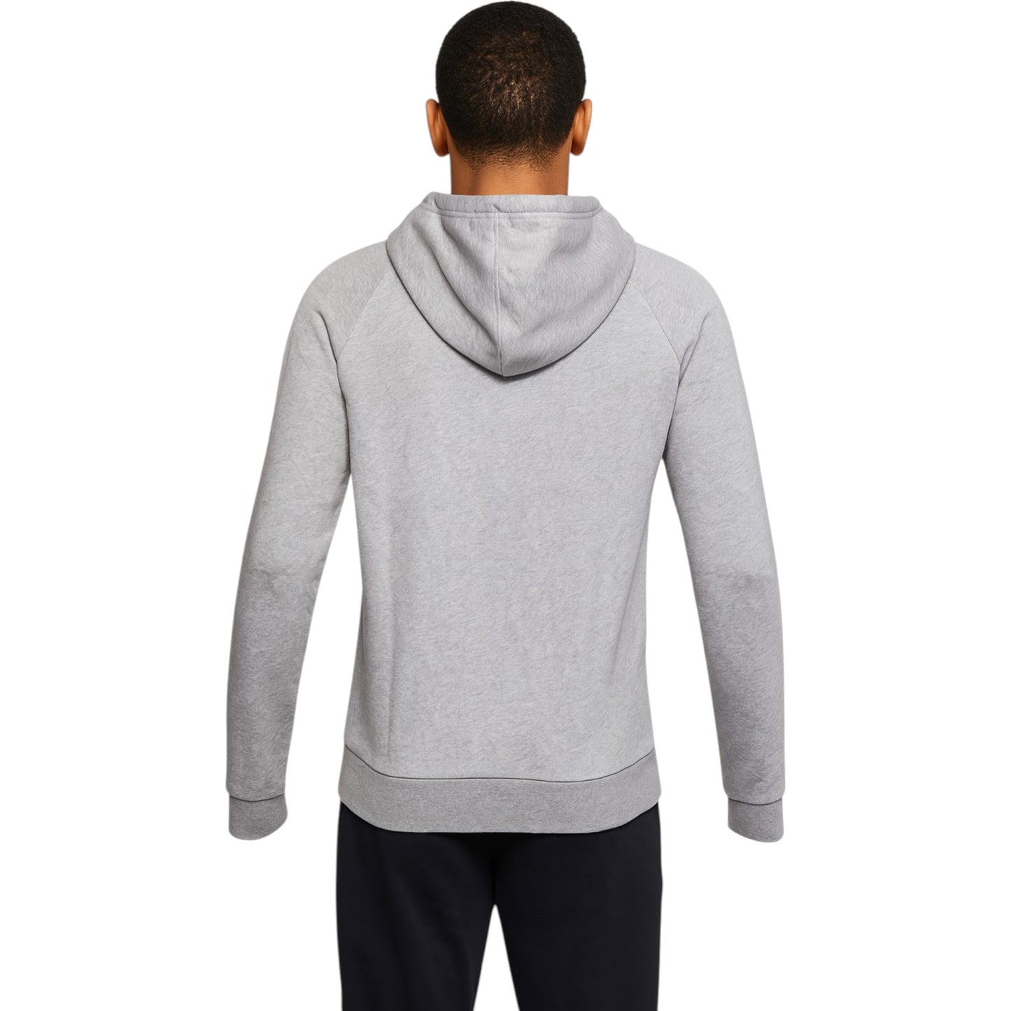 Mens Under Armour Rival Fleece Logo Hoodie Gray / Light Heather / Black