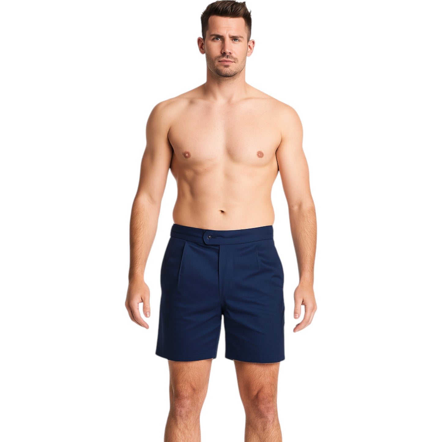 Mens KingGee Drill Utility Shorts Navy