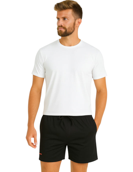 Mens KingGee Ruggers Active Shorts Black