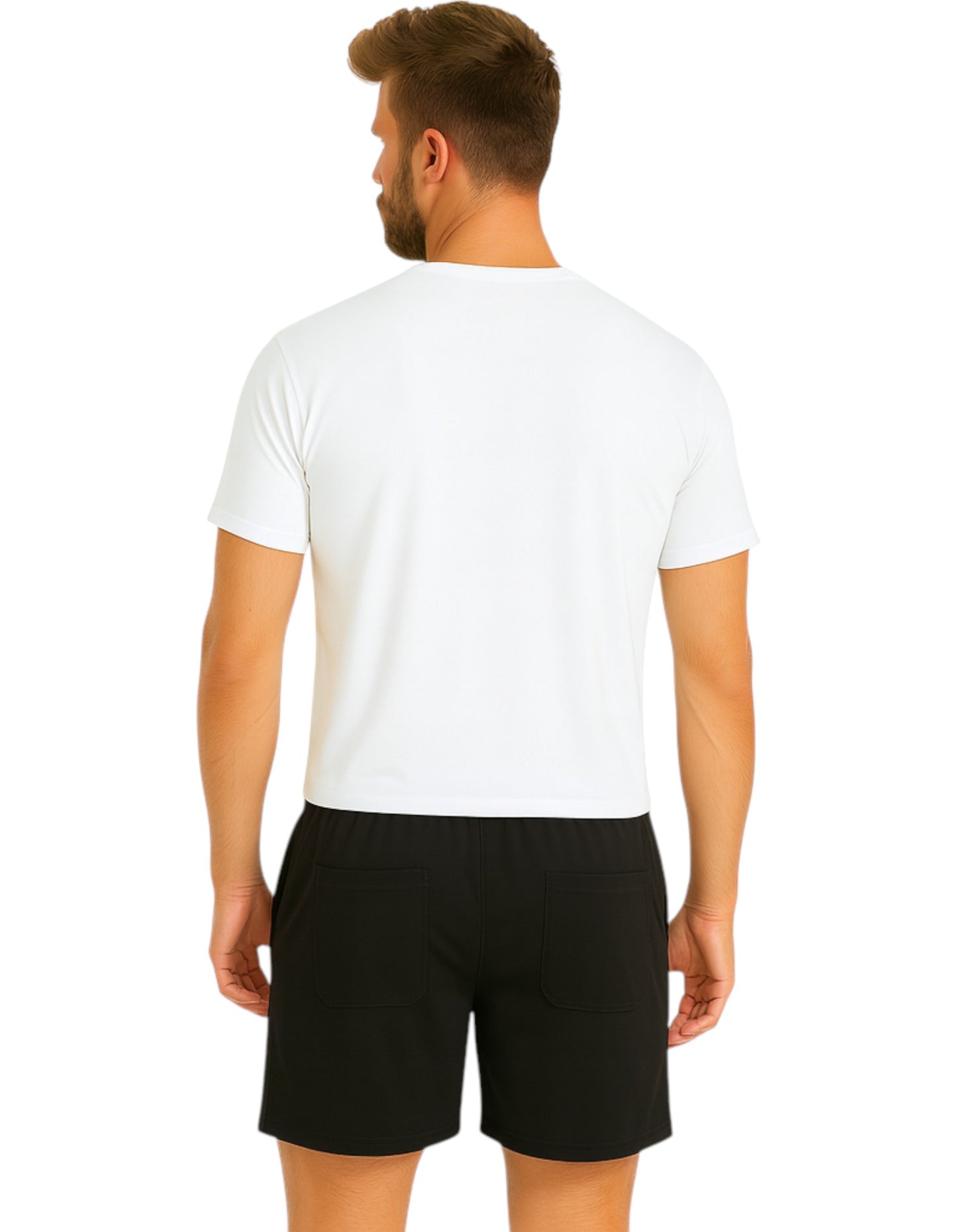 Mens KingGee Ruggers Active Shorts Black