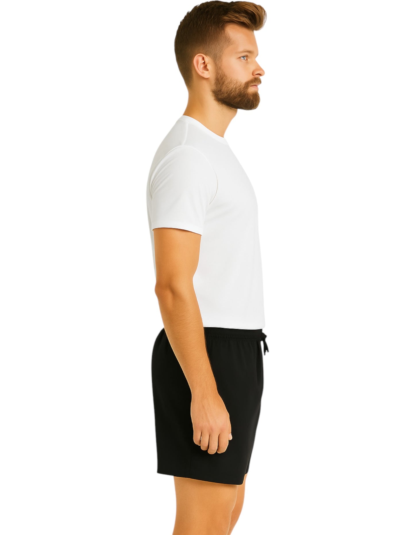 Mens KingGee Ruggers Active Shorts Black