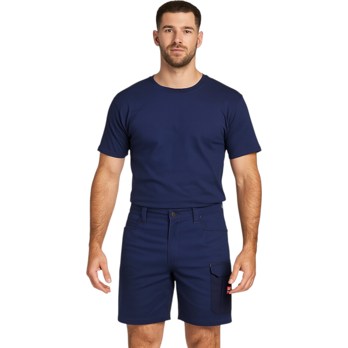 Mens Hard Yakka Legends Cargo Shorts Navy
