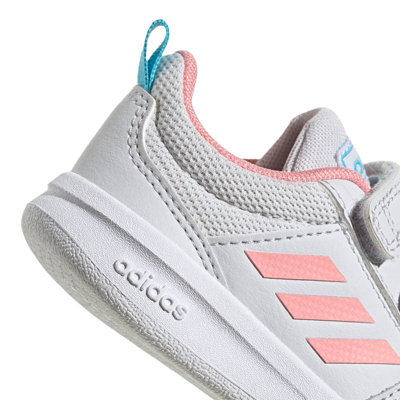 Adidas Jr Kids Girls White/Pink Tensaur Infant Shoes