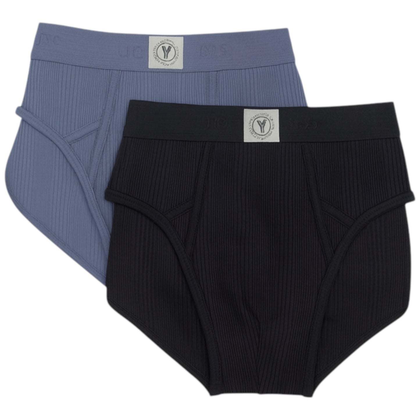 6 Pack Mens Jockey 1935 Y-Front Ribbed Briefs Underwear Multi