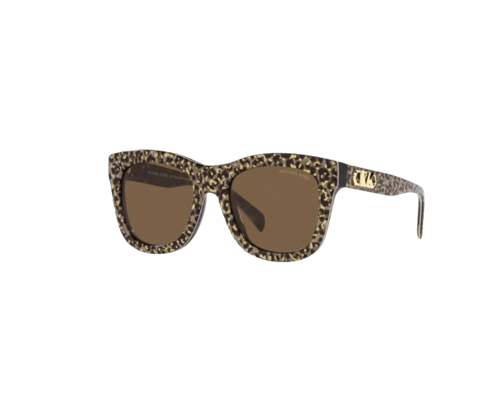 Womens Michael Kors Sunglasses Mk2193u Empire Square 4 Brown Cheetah Sunnies