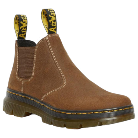Mens Dr. Martens Hardie II Chelsea Boots Whiskey Pit Quarter