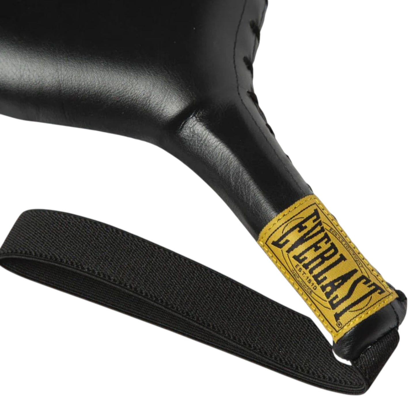 Unisex Adults Everlast 1910 Leather Punch Paddles Boxing Mitts Black/White
