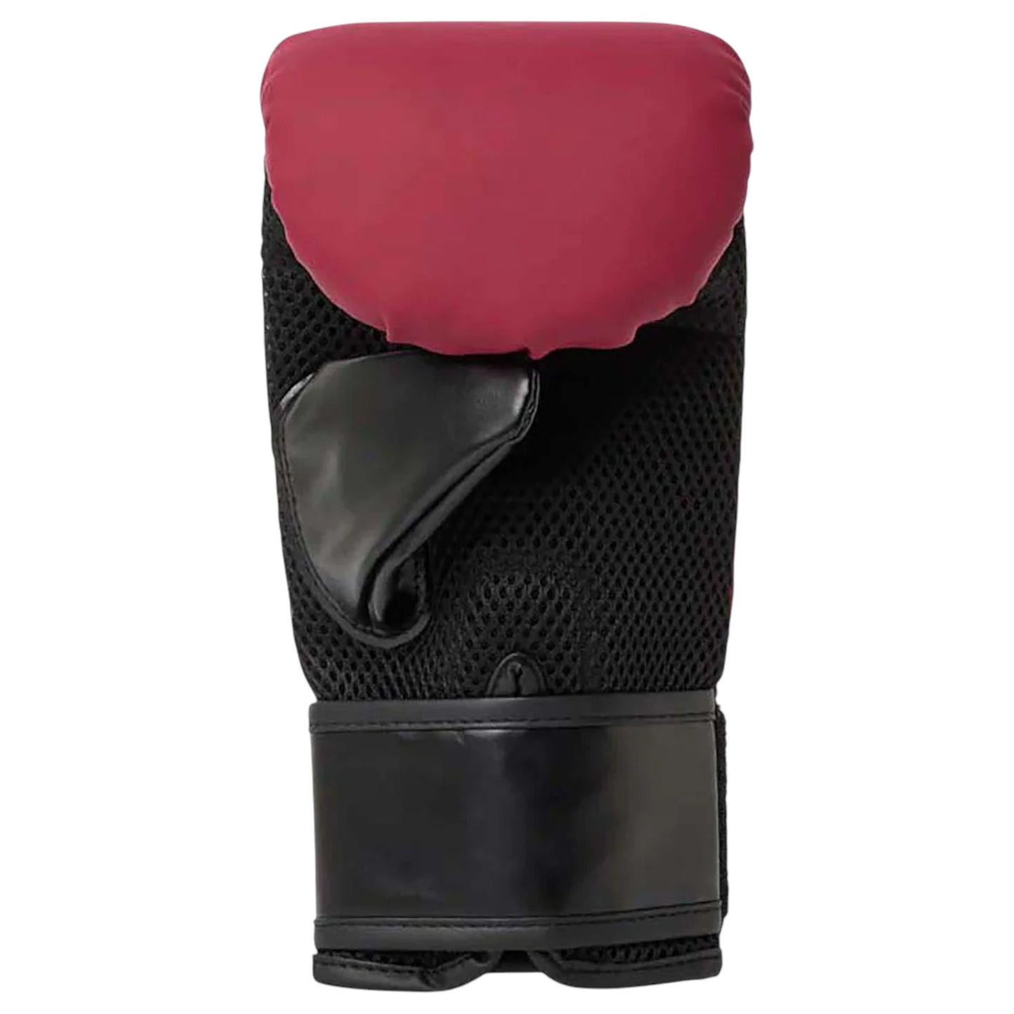 Unisex Adults Everlast Elite Tempo Cardio Gloves & Focus-Mitt Combo Boxing Gloves Black/Maroon