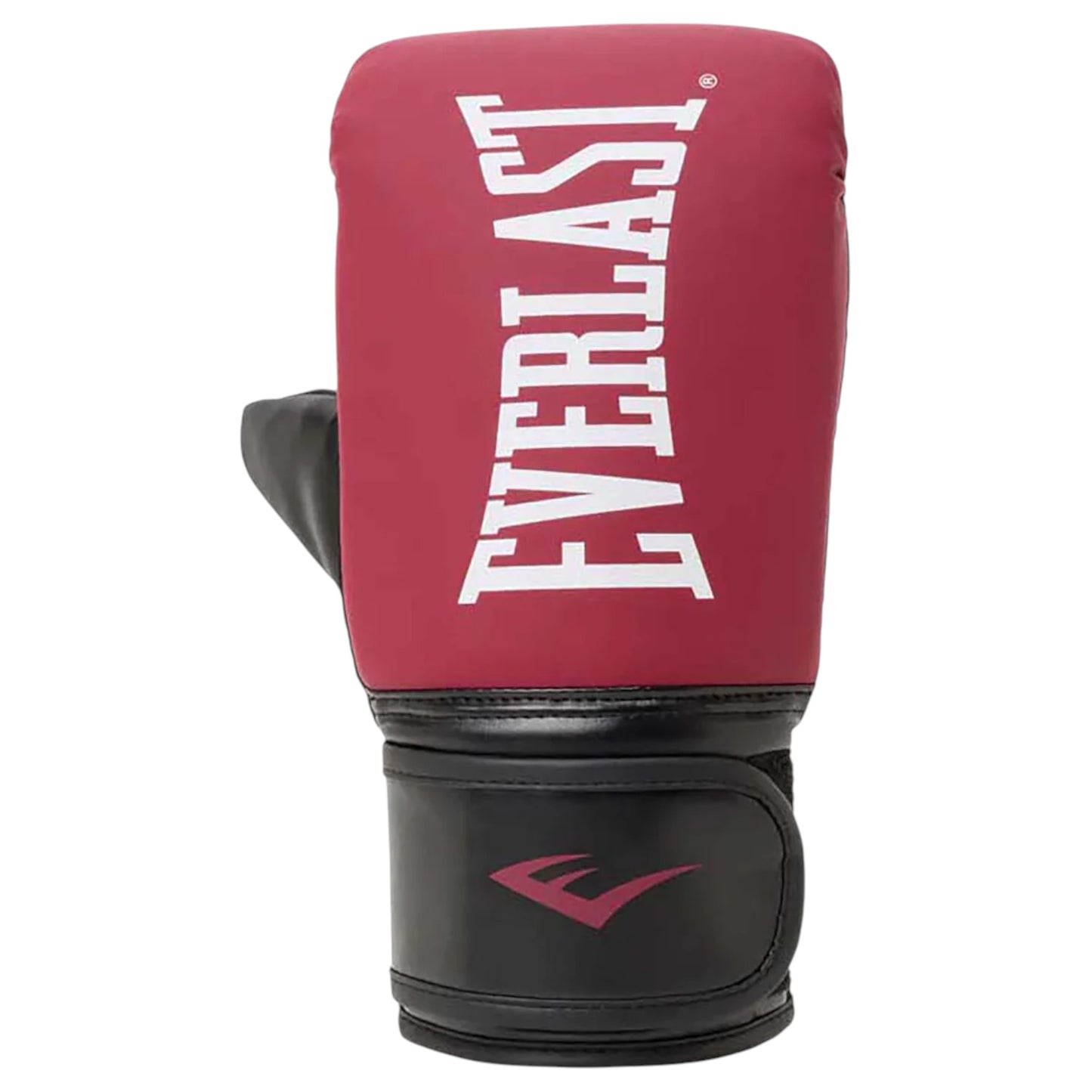 Unisex Adults Everlast Elite Tempo Cardio Gloves & Focus-Mitt Combo Boxing Gloves Black/Maroon
