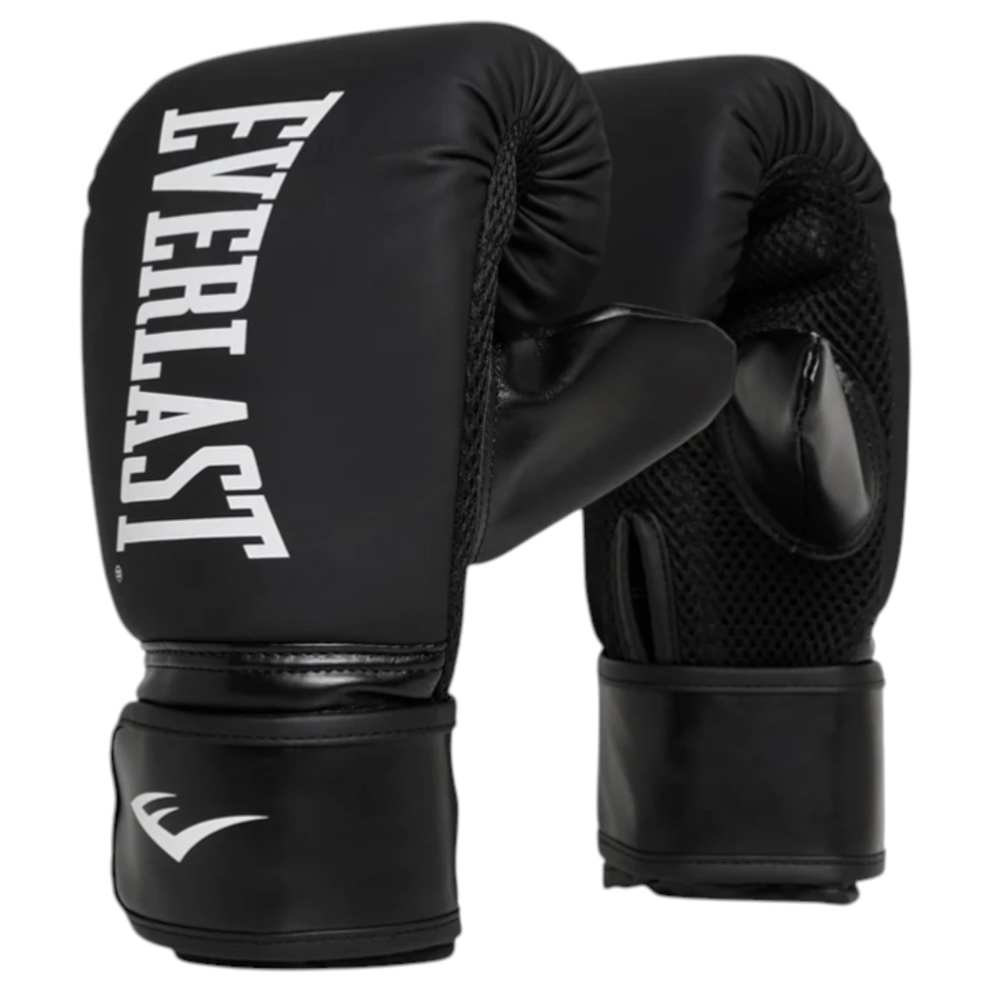 Unisex Adults Everlast Elite Tempo Cardio Gloves & Focus-Mitt Combo Boxing Gloves Black/White