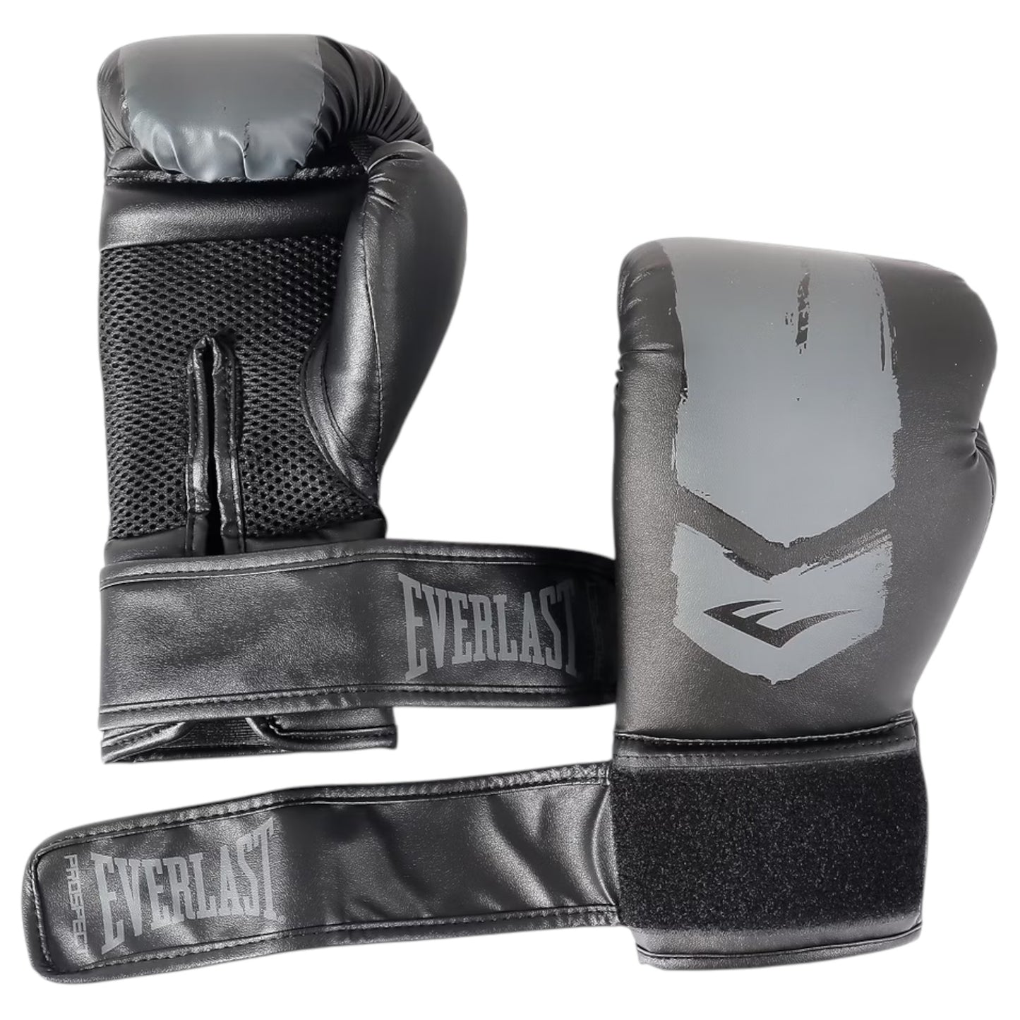 Unisex Kids Everlast Prospect 2 Training 6oz Boxing Gloves Black/Grey