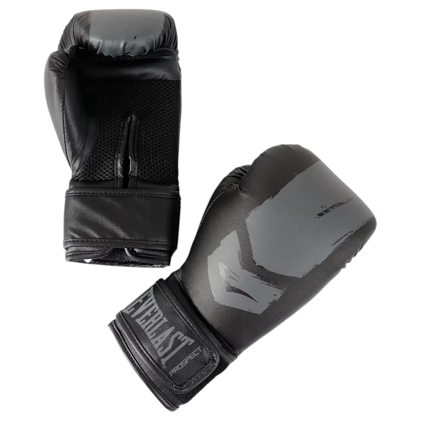 Unisex Kids Everlast Prospect 2 Training 6oz Boxing Gloves Black/Grey