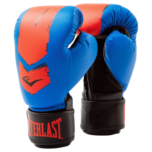 Unisex Kids Everlast Prospect 2 Training 6oz Boxing Gloves Blue/Red